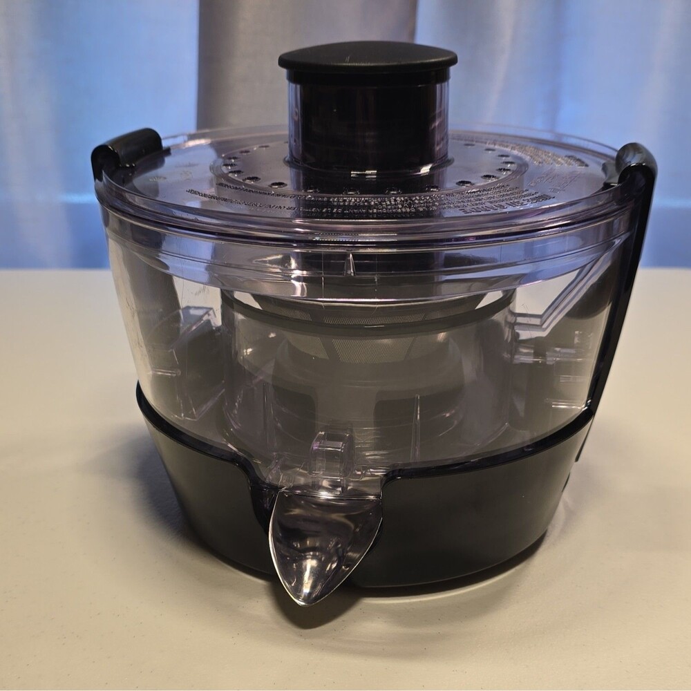 Cuisinart CFP-800 Juicer Lid Parts Set: Bowl/Base/Pusher/Filter Basket